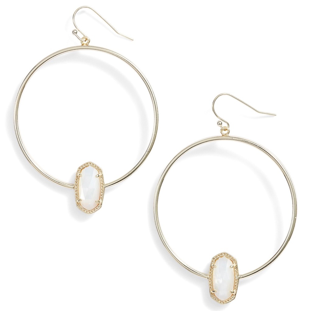 Kendra Scott Elora- Gold w/Ivory Mother of Pearl